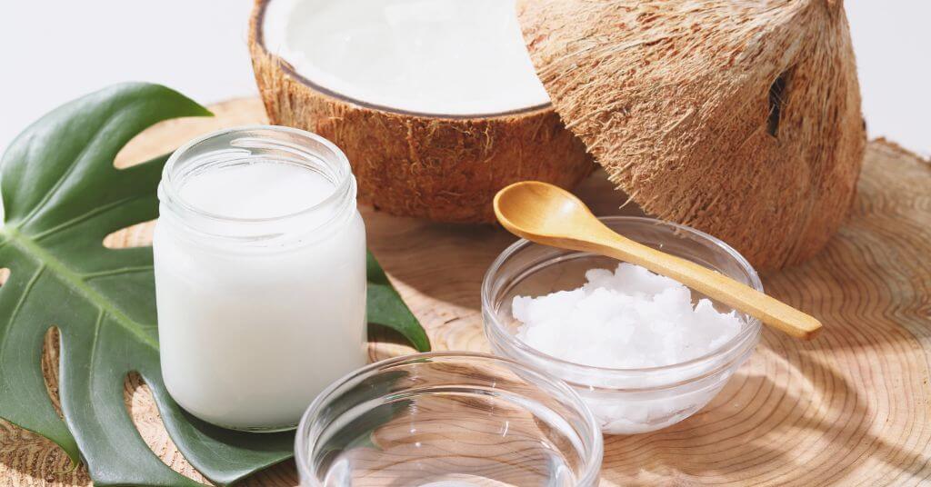 coconut and coconut oil